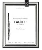 Grifftabelle für Fagott mit Trillergriffen 