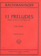 11 Preludes, Op. 23 & Op. 3 No. 2 