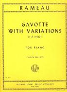 Gavotte With Variations in A Minor 