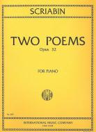 2 Poems, Op. 32 