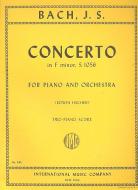 Concerto in F Minor for Piano & Orchestra, S. 1056 