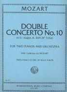 Double Concerto No. 10 in E flat Major KV365 