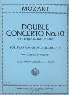 Double Concerto No. 10 in E flat Major KV365 