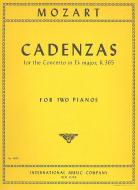Cadenzas by Mozart to Concerto No. 10, KV 365 