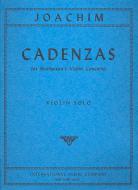 Cadenzas for Beethoven's Violin Concerto 