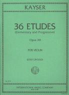 36 Studies Op. 20 