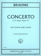 Concerto D major op. 77 