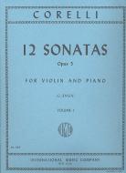 12 Sonatas, Op. 5 Vol. 1 
