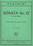 Violin Sonata No. 12 E minor op. 3 