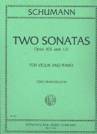 Two Violin Sonatas op. 105 & op. 121 
