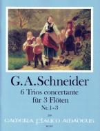 6 Trios concertante - Heft I: Trios 1-3 (D-dur, F-dur, A-dur) 