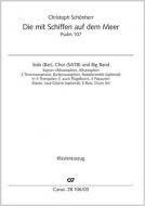 Die mit Schiffen auf dem Meer Standard