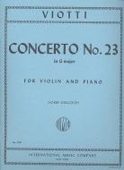 Violin Concerto No. 23 G major 