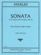 Violin Sonata D minor op. 2/3 RV14 