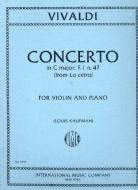 Violin Concerto C major op. 9/1 RV181a 