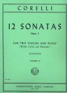 12 Sonatas, Op. 2 Vol. 3 