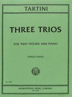 3 Trios in G, D, & e major 