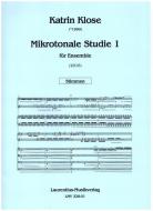 Mikrotonale Studie 1 