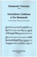 Invenzione Continua a Tre Strumenti 