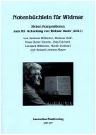 Notenbüchlein für Widmar 