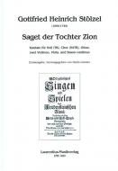 Saget der Tochter Zion 
