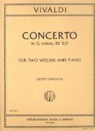 Concerto G minor RV 517 