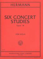 6 Concert Studies op. 18 
