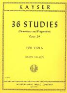 36 Studies op. 20 