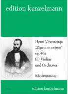 Zigeunerweisen op. 40a, Airs Bohémiens für Violine und Orchester 