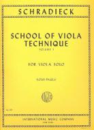 School Of Viola Technique Vol. 1 