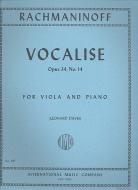 Vocalise, op. 34 no. 14 