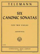 6 Canonic Sonatas 