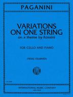 Variations On One String On a Theme From Moses by Rossini 