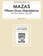 15 Duos Abecedaires Op. 85 