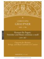 Konzert C-Moll GWV 307 