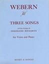 Drei Lieder 
