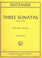 3 Sonatas, Op. 103 