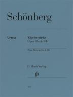 Klavierstücke op. 33a & 33b 