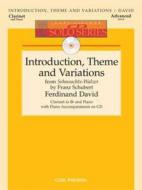 Introduktion, Thema und Variationen 