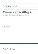 Miserere after Allegri 