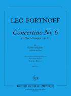Concertino Nr. 6 D-Dur op. 43 