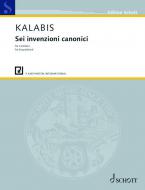 Sest dvouhlasých kánonických invencí op. 20 