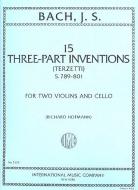 15 dreistimmige Inventionen BWV 787-801 