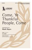 Come, Ye Thankful People, Come 