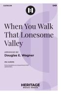 When You Walk That Lonesome Valley 