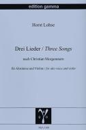 Drei Lieder 