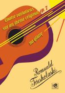 Quatre Variations sur un theme original op. 7 