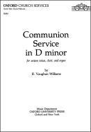 Communion Service in D minor 