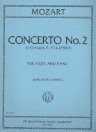 Concerto No. 2 in D major KV314 