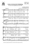 Gottes Lob durch die Schöpfung 